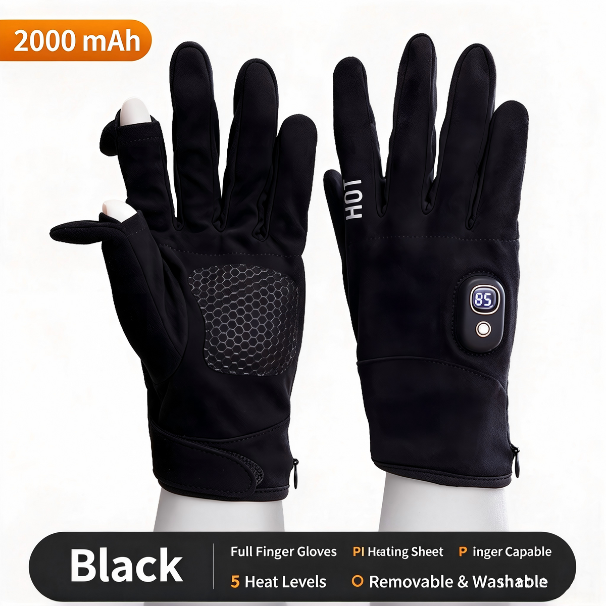 🧤❄️Rechargeable electric heated gloves for winter