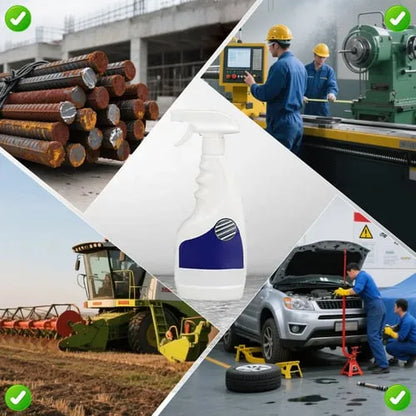 Metal rust remover product and application