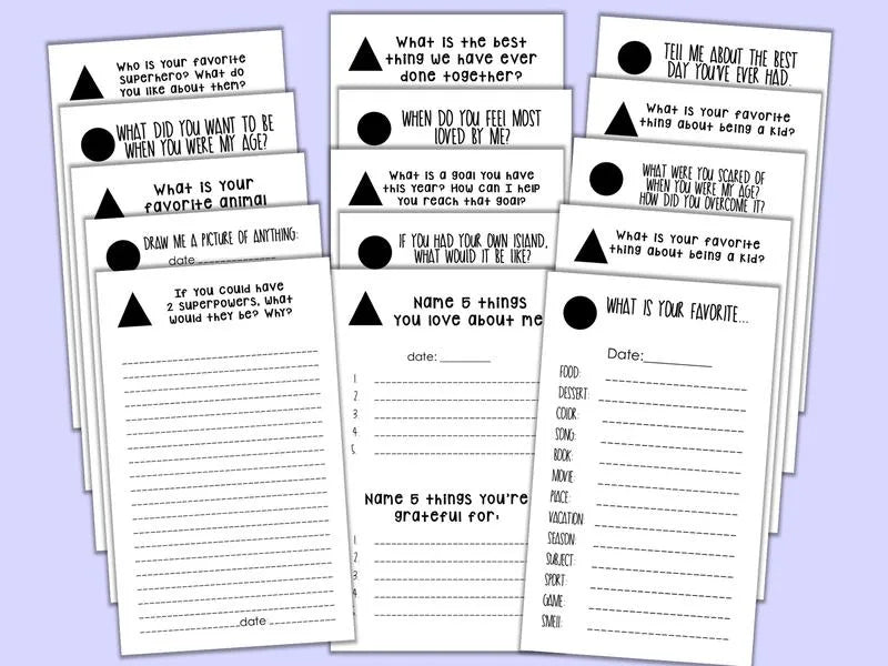 📓Just Between You & Me Kid Back and Forth Journal