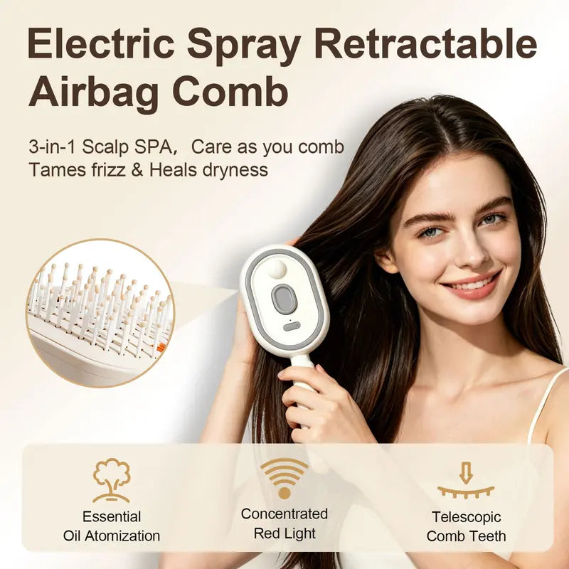 Say Goodbye to Knots and Frizz with the 5-In-1 Hair Care Comb – My Store