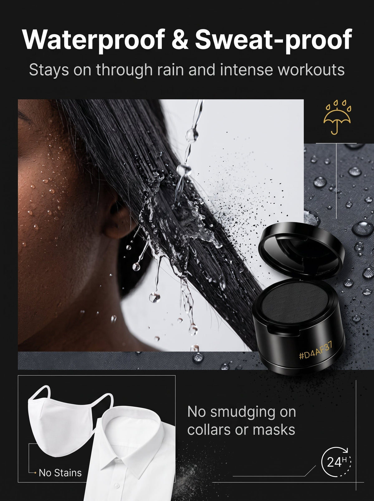 🔥30‑Second Hair Fix! Fill Sparse Hairline & Roots With This Magic Powder