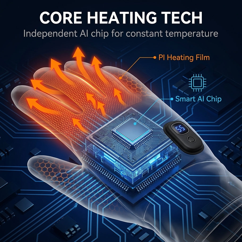 🧤❄️Rechargeable electric heated gloves for winter