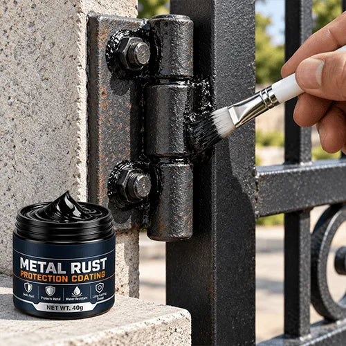 Black metal repair paste product and application