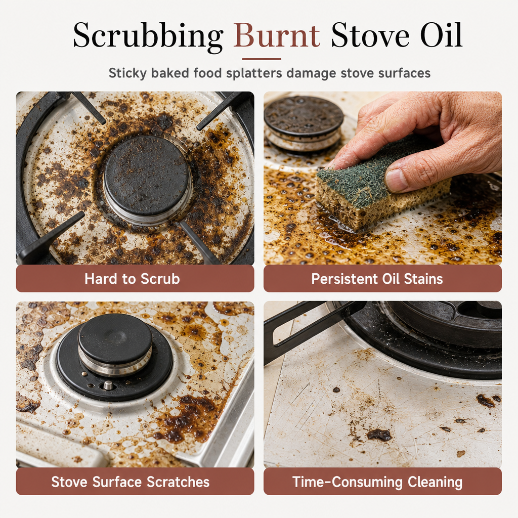 ⏳Buy one get one free for a limited time⏰50 Pack Heavy Duty Foil Gas Stove Burner Liners For Easy Cleaning And Spill Protection 🍳