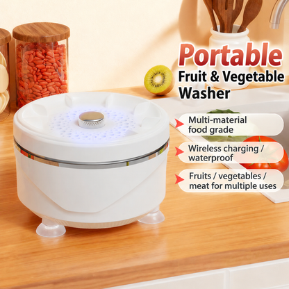 👀HOT SALE 50% OFF Effortless Vortex Fruit & Vegetable WasherRemoves Pesticides, BPA-Free & Easy-Clean Design
